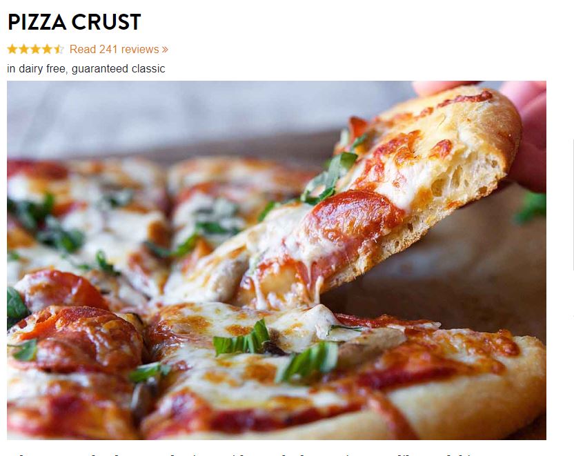 King Arthur Flour Pizza Recipe